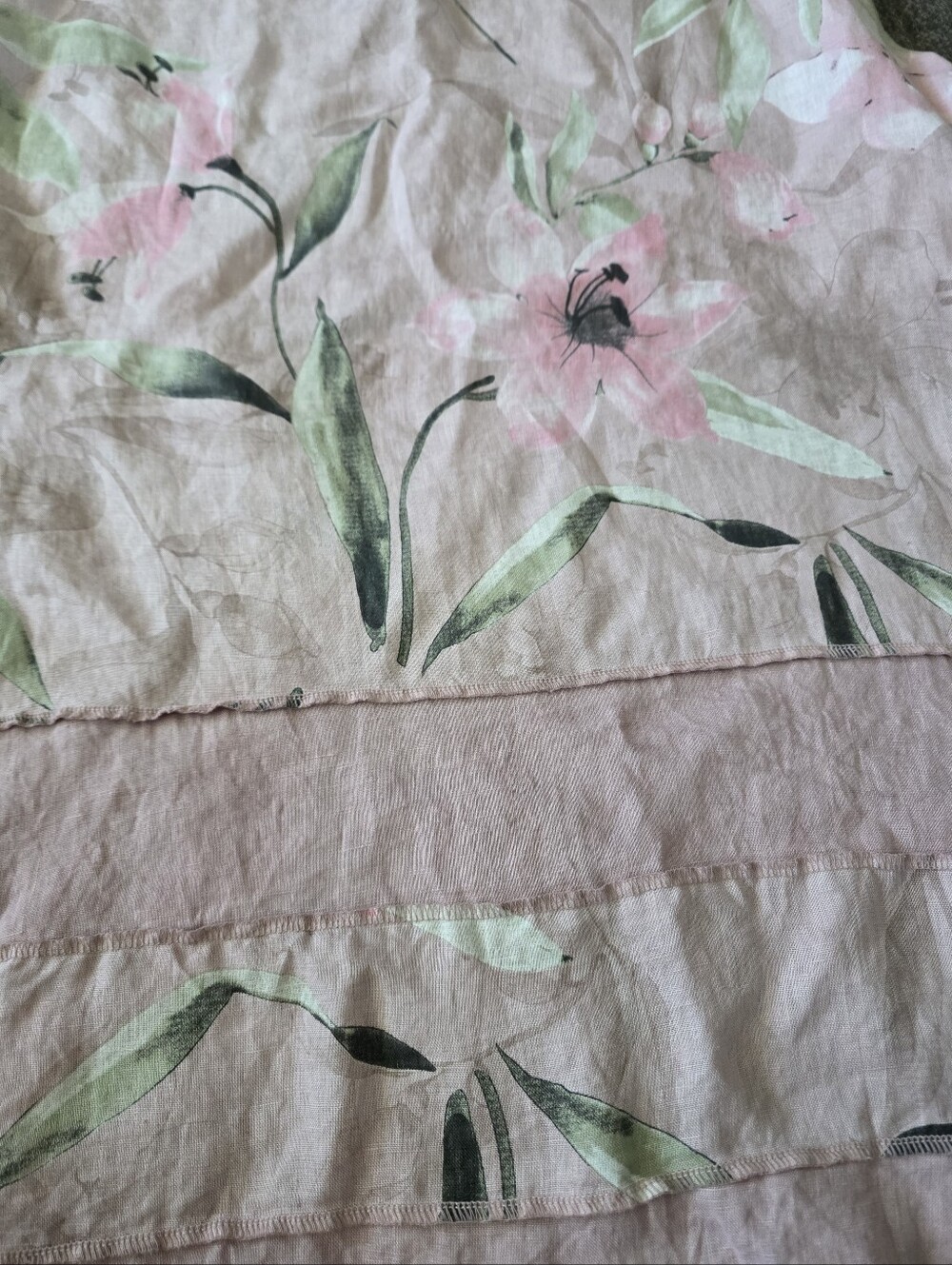 Alessia Pacini Floral Flax Linen Dress - Picture 5 of 6